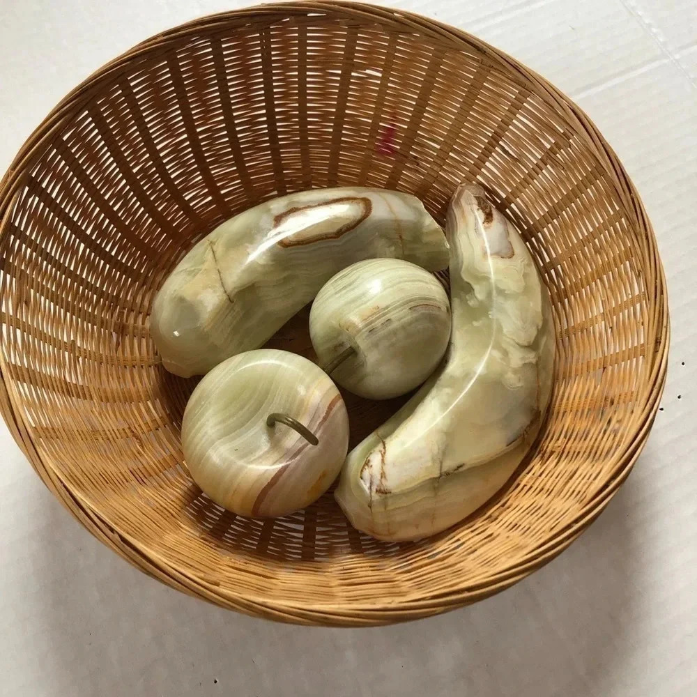 Vtg Stone  Fruit